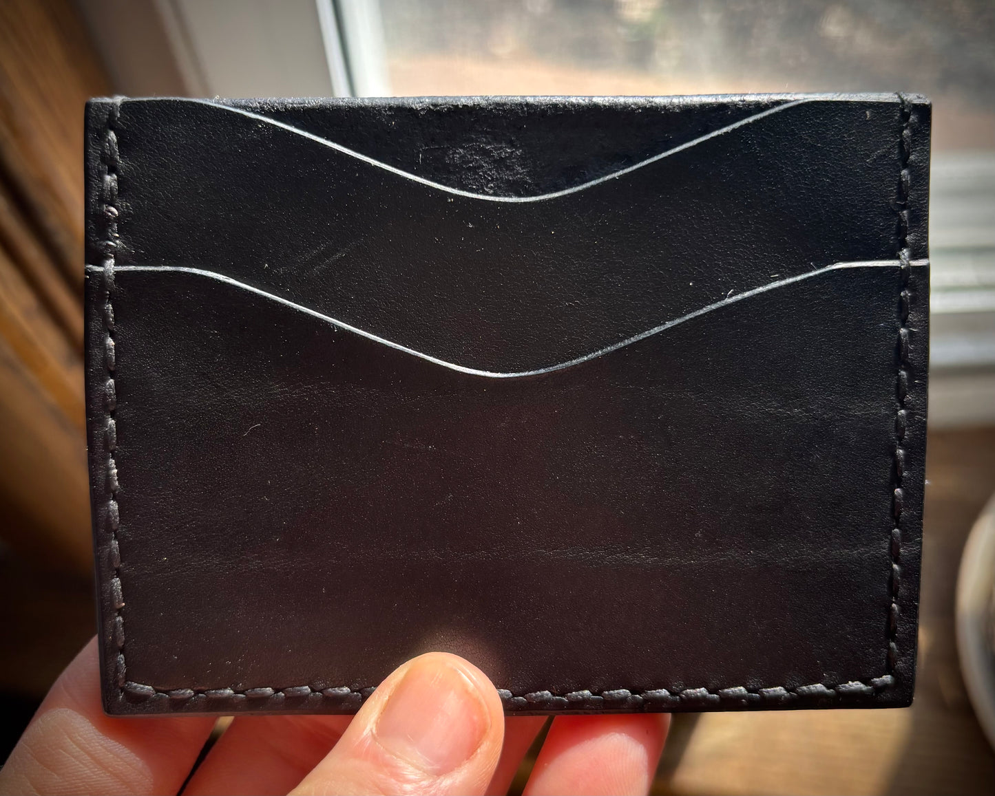 Sneaky Snake Horizontal Style Card Holder (Gold)