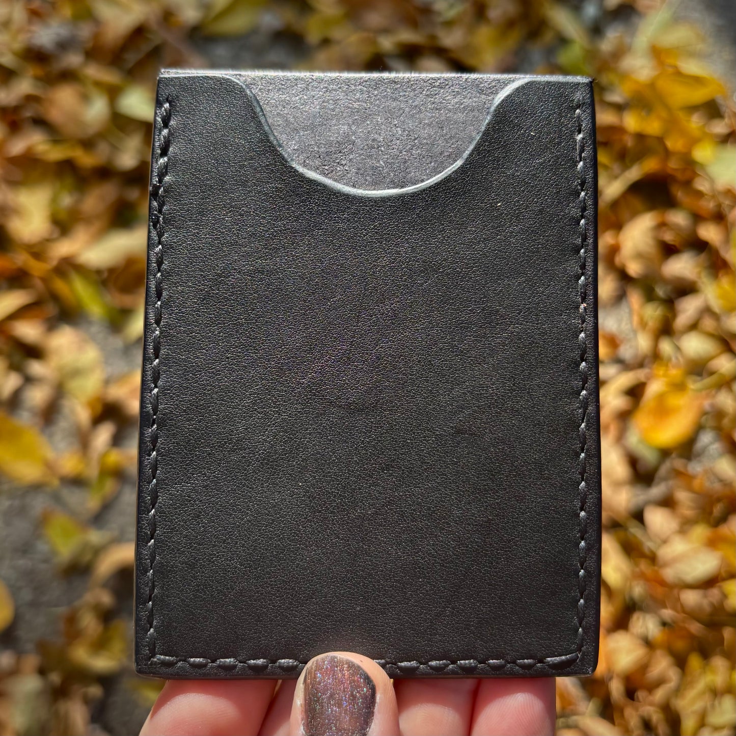 Moth to a Flame Card Holder