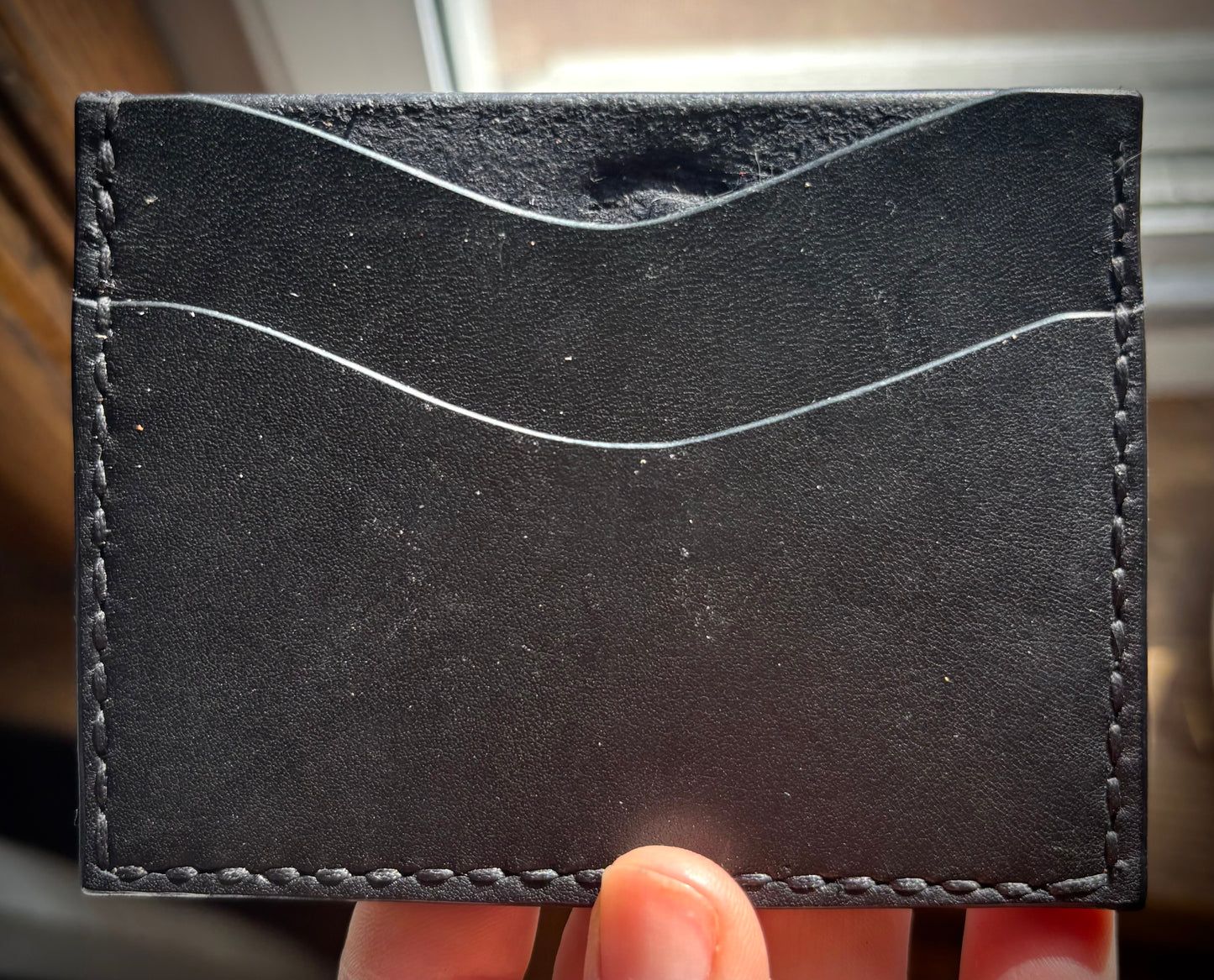 Sneaky Snake Horizontal Style Card Holder (Purple)