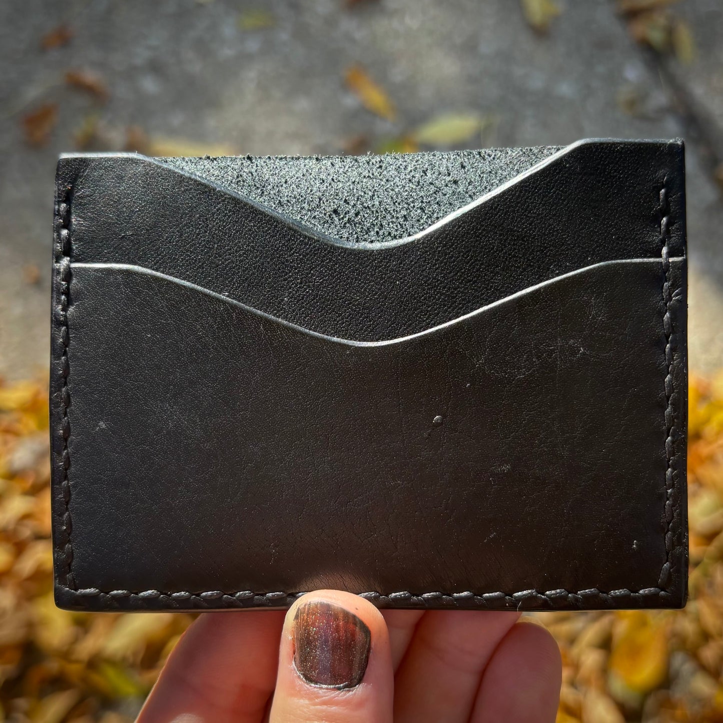 Dracula Hand Card Holder