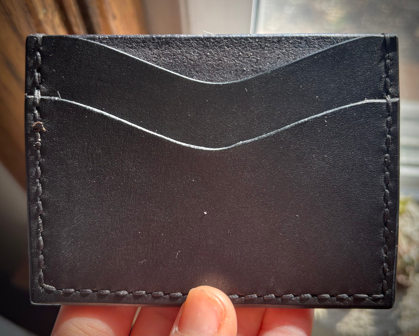 Thrashin' and Trashin' Horizontal Style Cardholder