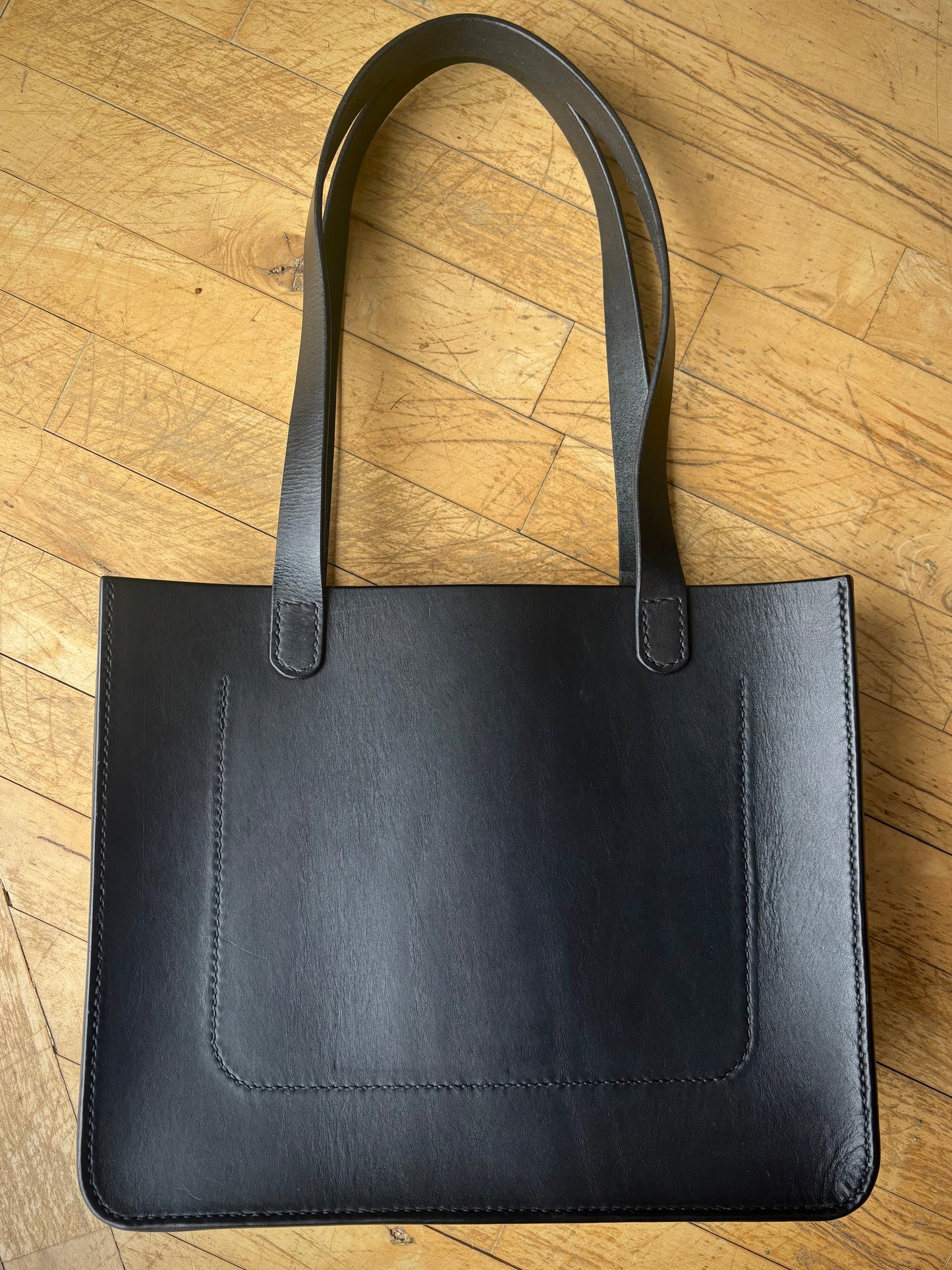 Love Hurts Structured Leather Tote