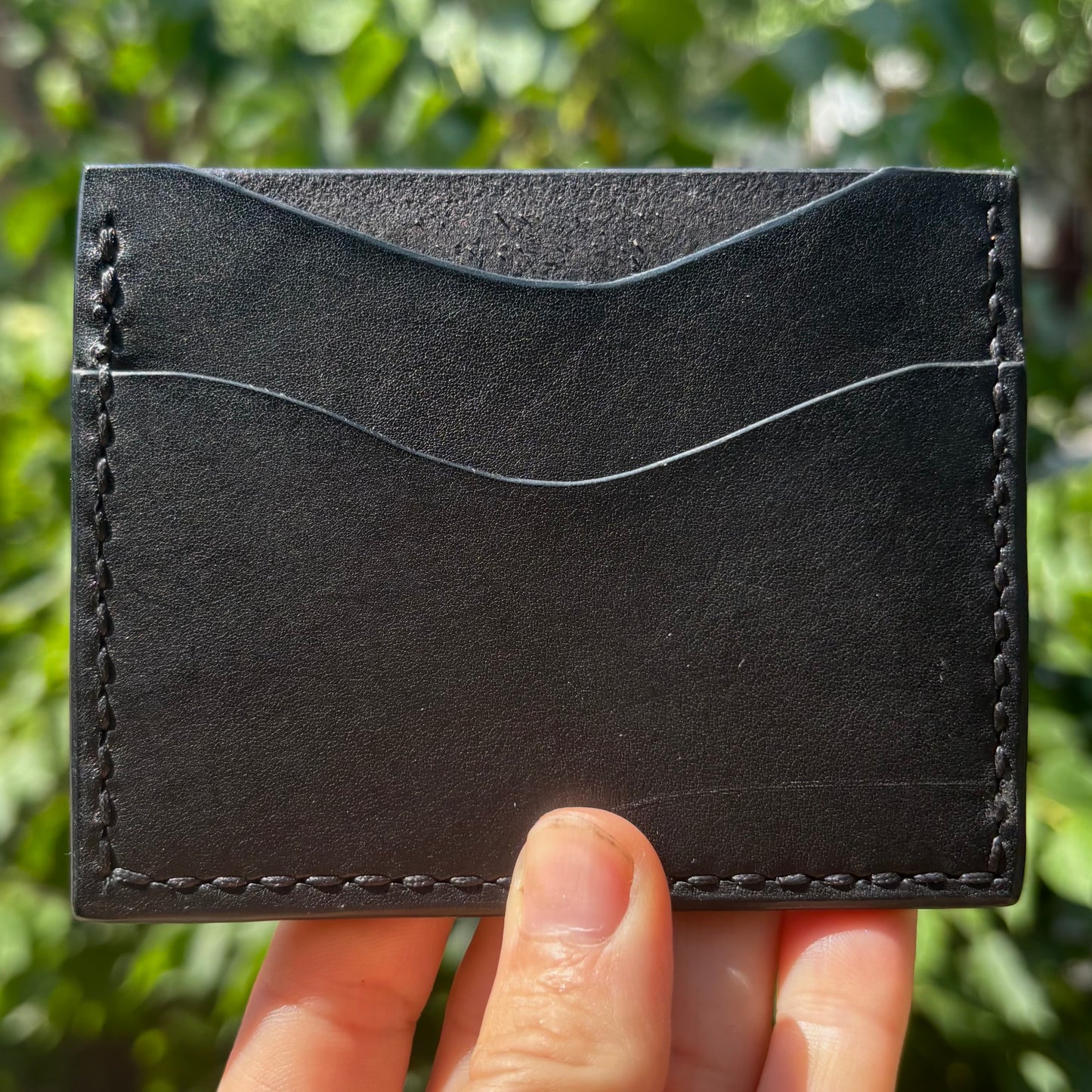 Black Beauty Horizontal Card Holder