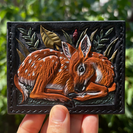 Fragile Fawn Horizontal Card Holder