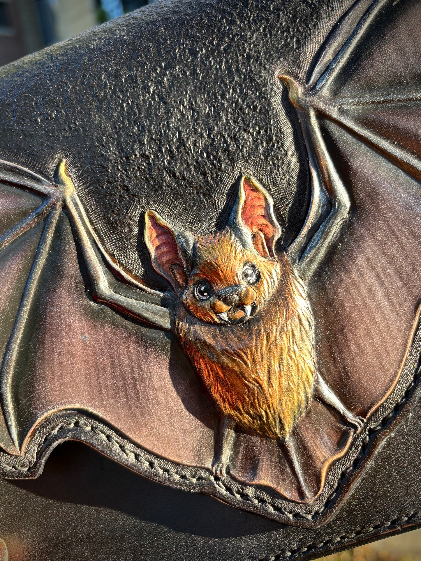 Baby Brown Bat Bag (Cross Body)