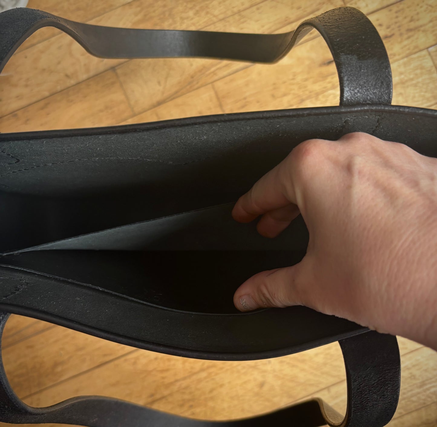 Love Hurts Structured Leather Tote