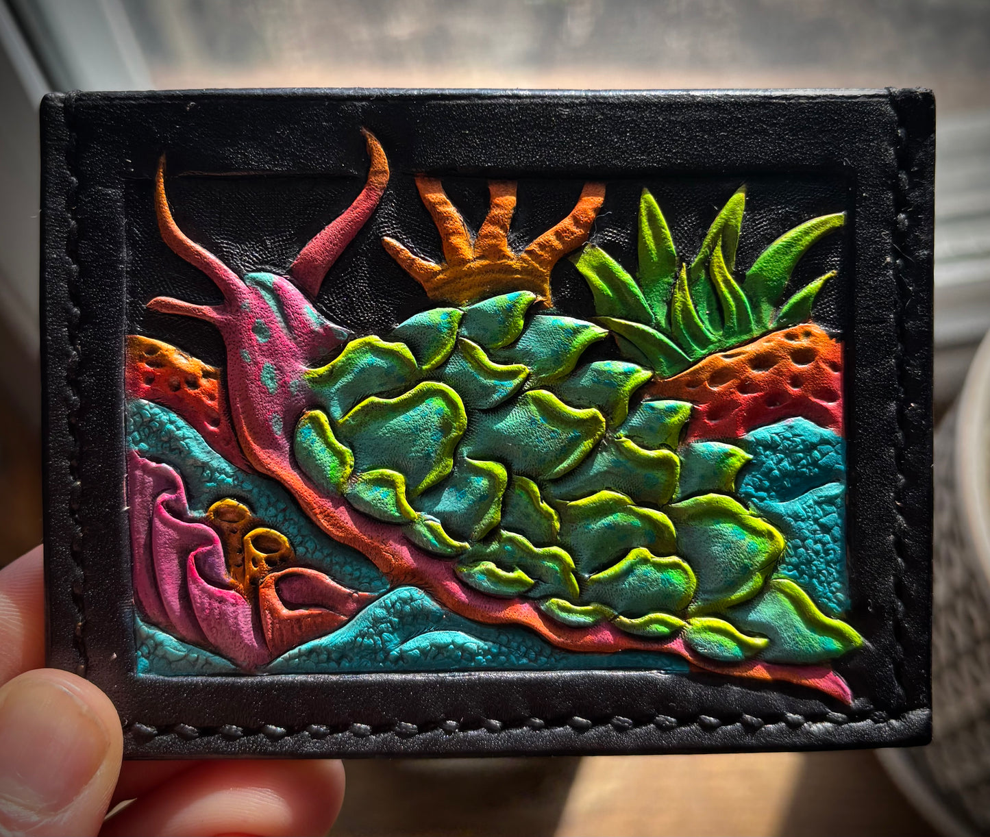Send Nudibranch's Horizontal Style Card Holder