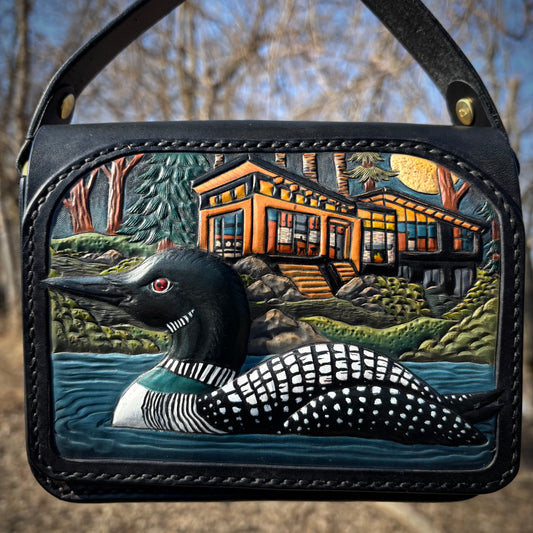 “I’m Coming to the Cottage” Crossbody Handbag
