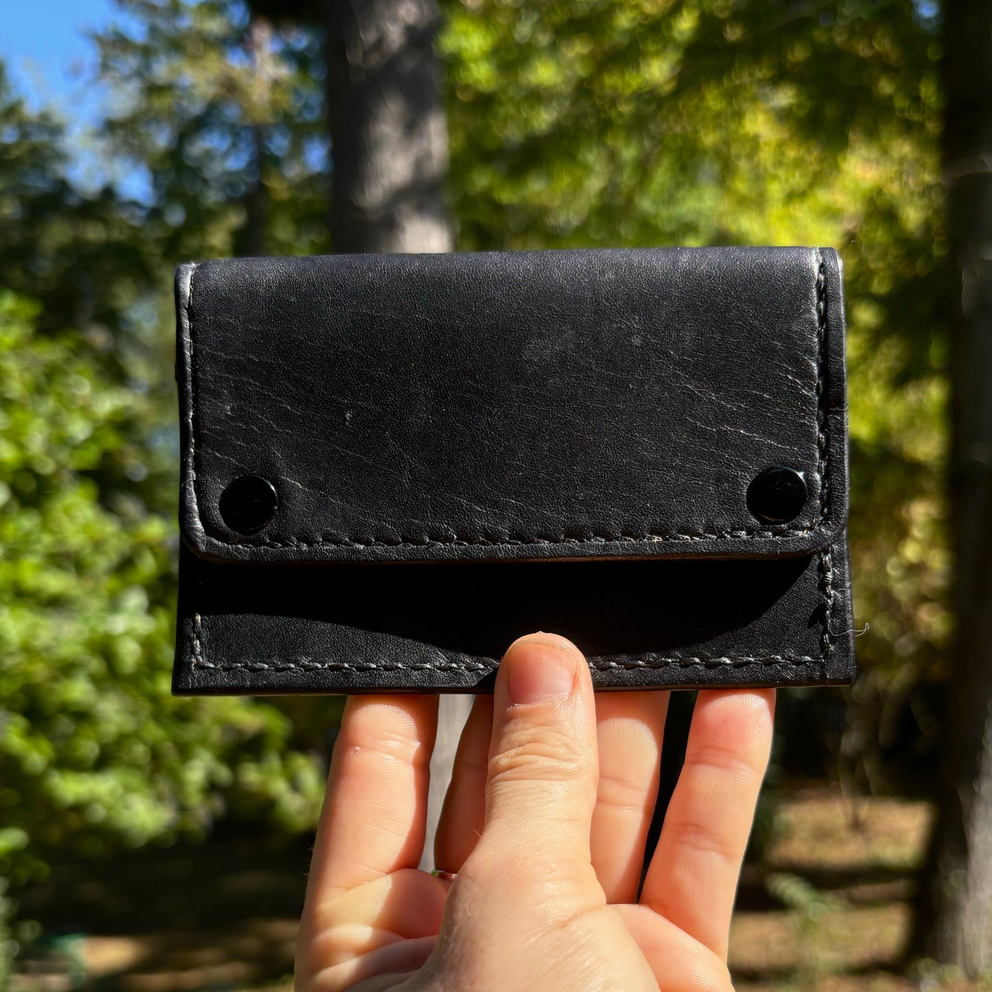 Opossum Envelope Style Wallet with Snaps