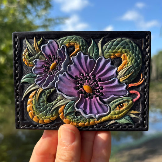 Serpentine Card Holder