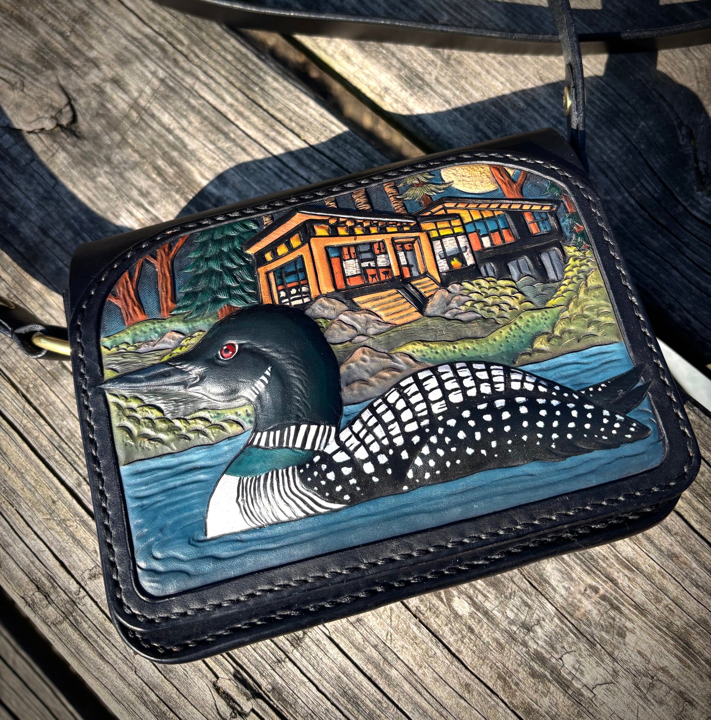 “I’m Coming to the Cottage” Crossbody Handbag