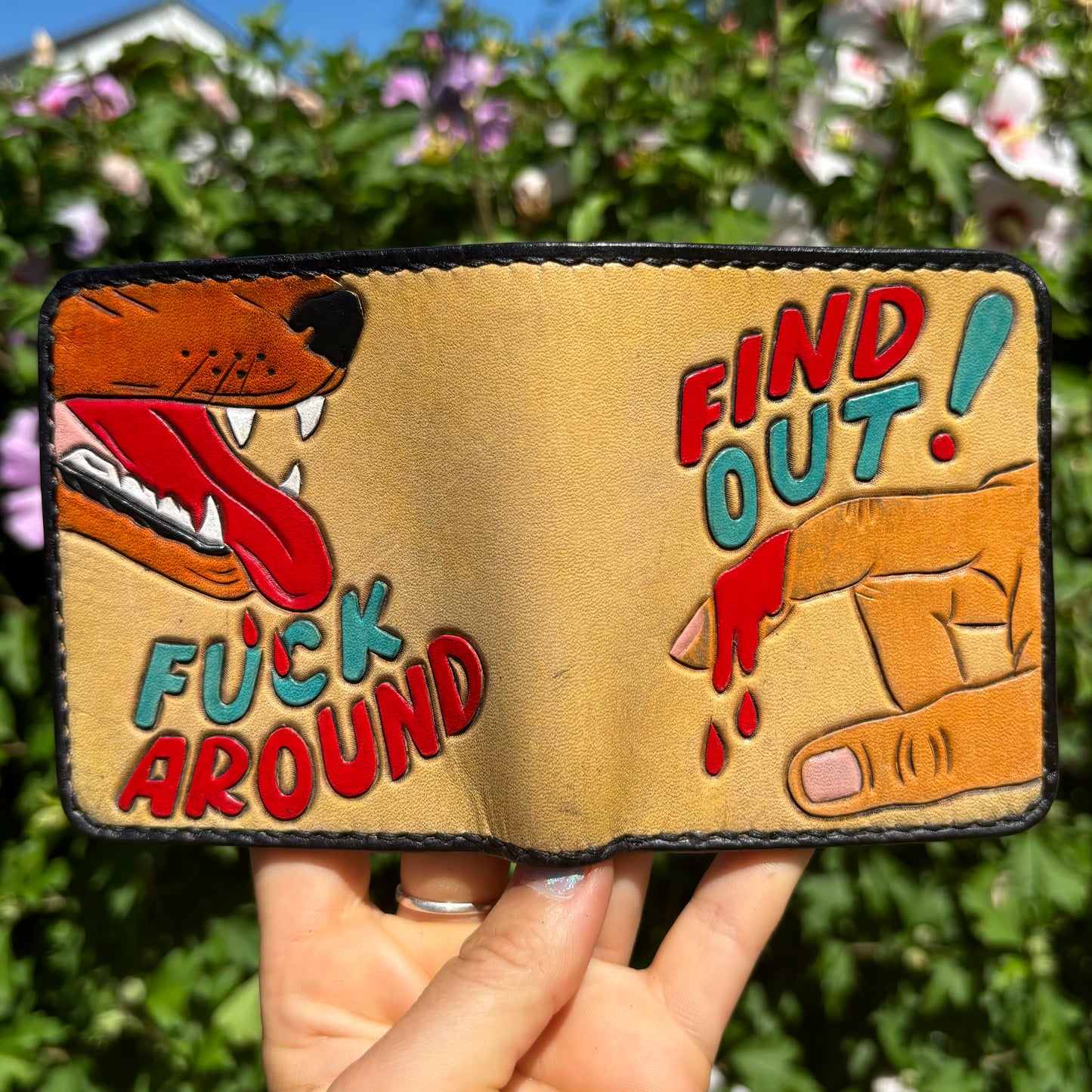 F*ck Around, Find Out Bifold Wallet