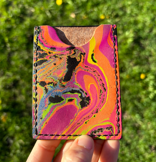Psychedelic High Card Holder
