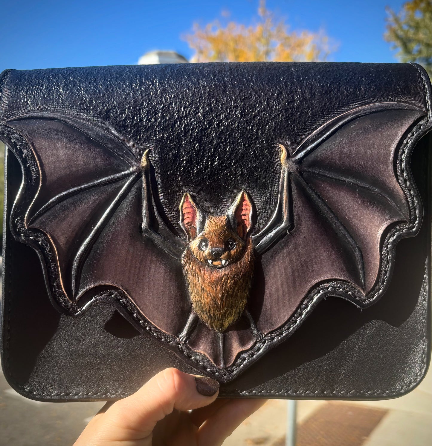 Baby Brown Bat Bag (Cross Body)