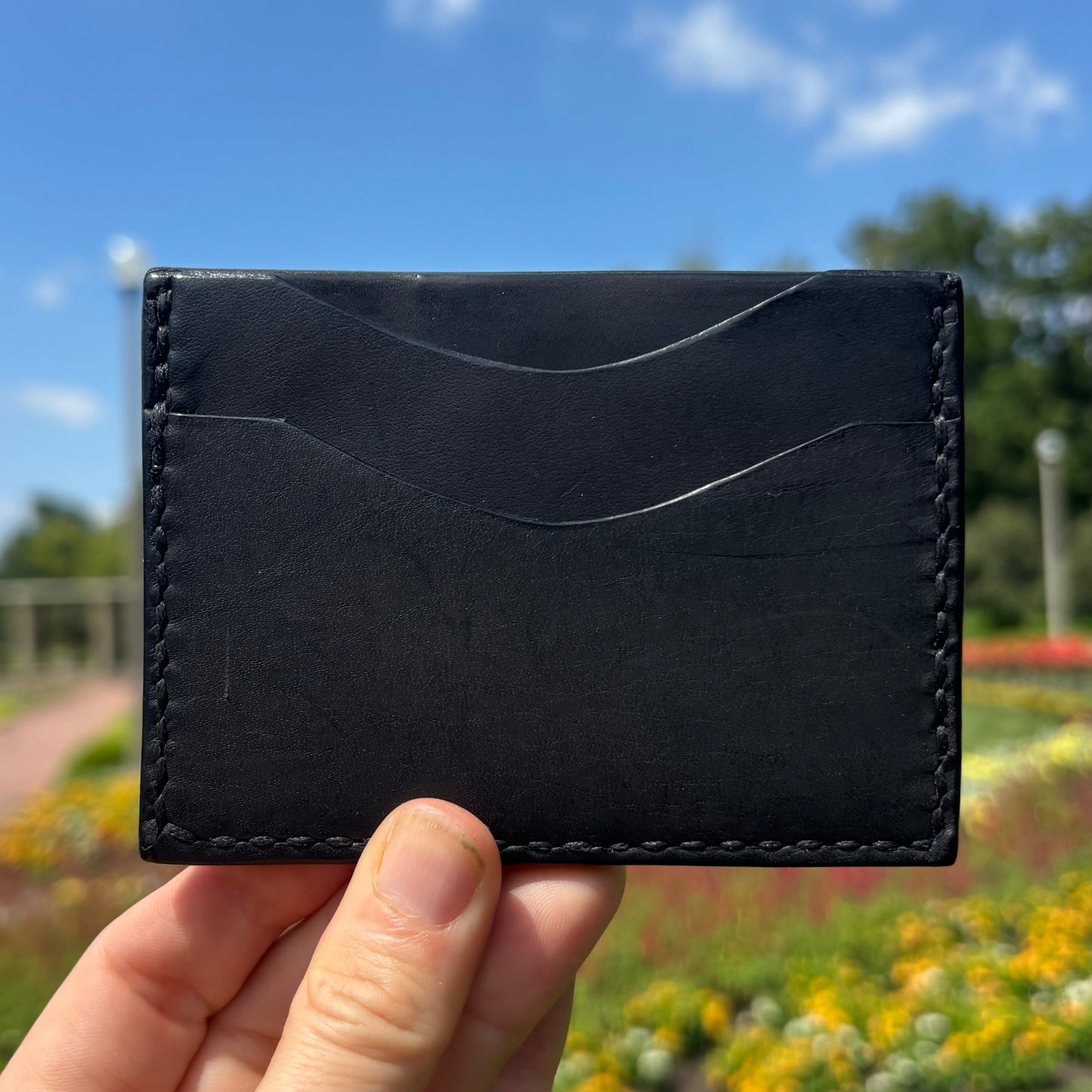 Serpentine Card Holder