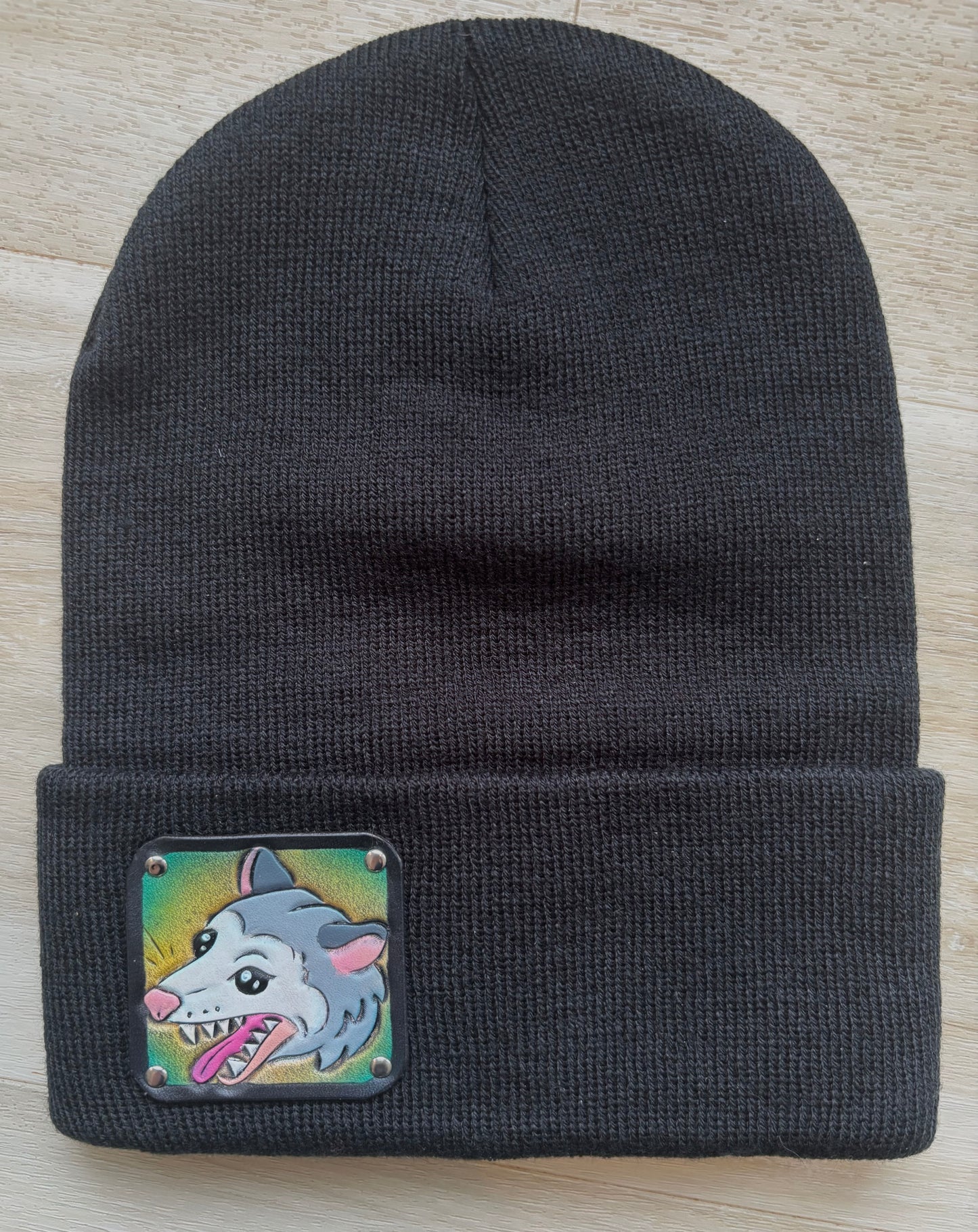 Awesome Possum Winter Beanie (Green)