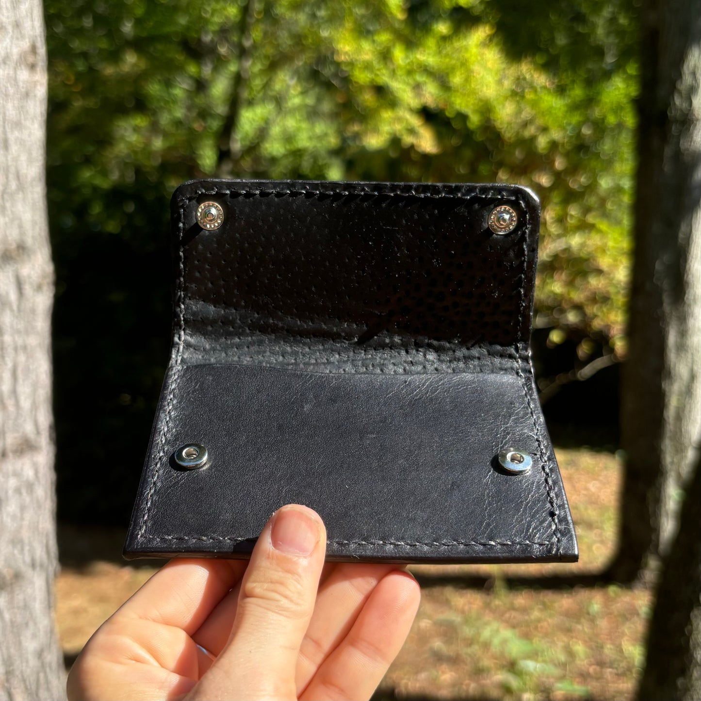 Opossum Envelope Style Wallet with Snaps