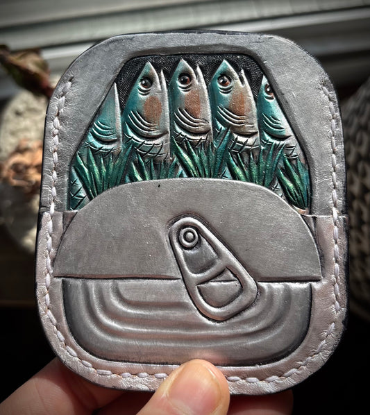 Smoked Sardines Card Holder